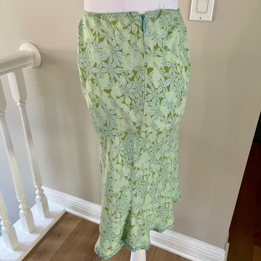 GAP Y2K Light Green Floral Skirt - Picture 3 of 6